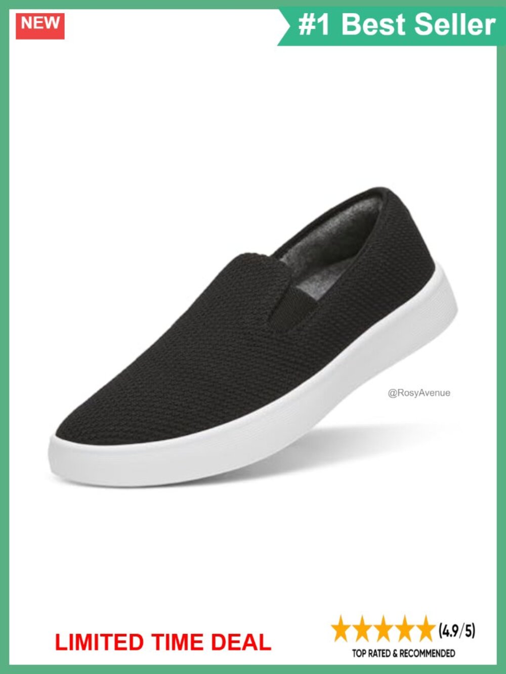 Slip On Sneaker TENCEL Lyocell Breathable Machine Washable Comfortable Everyday